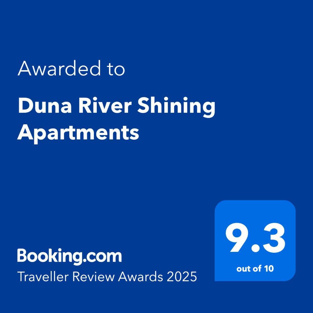 בודפשט Duna River Shining Apartments מראה חיצוני תמונה